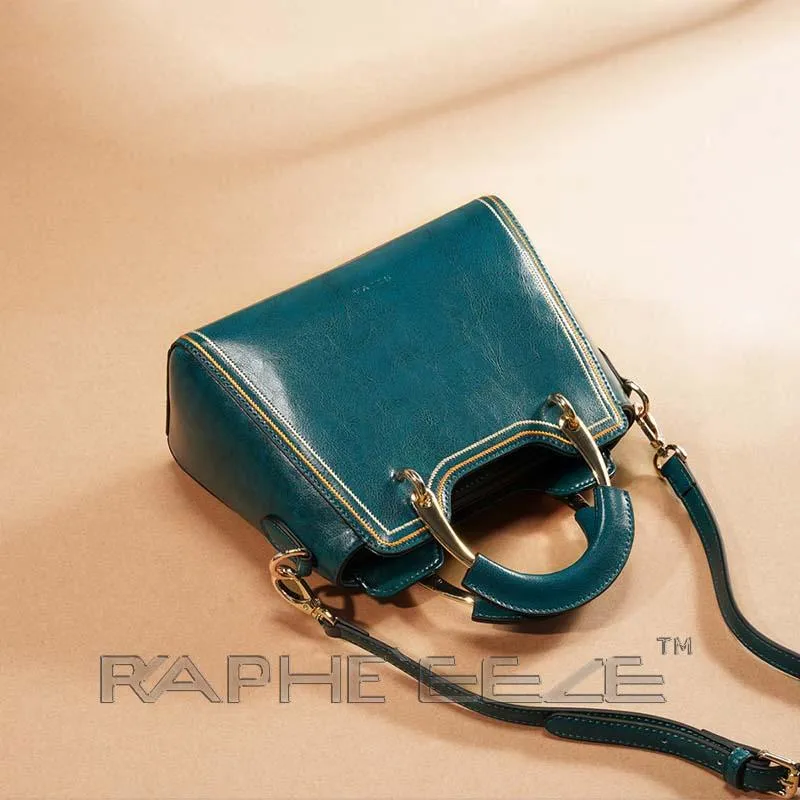 Small Embellished Stylish Shoulder Bag for Woman - Blue Color