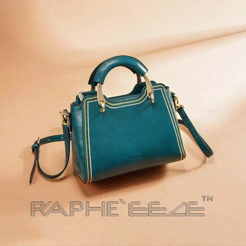 Small Embellished Stylish Shoulder Bag for Woman - Blue Color