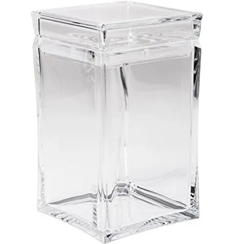 Square Acrylic Canister