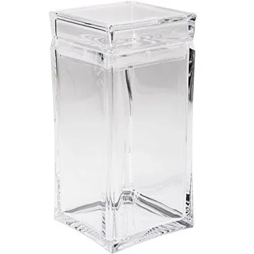 Square Acrylic Canister