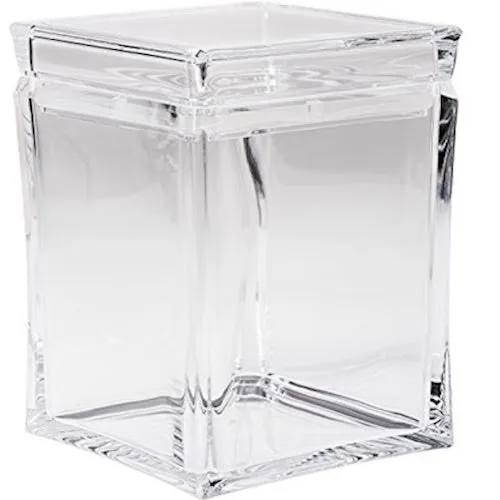Square Acrylic Canister