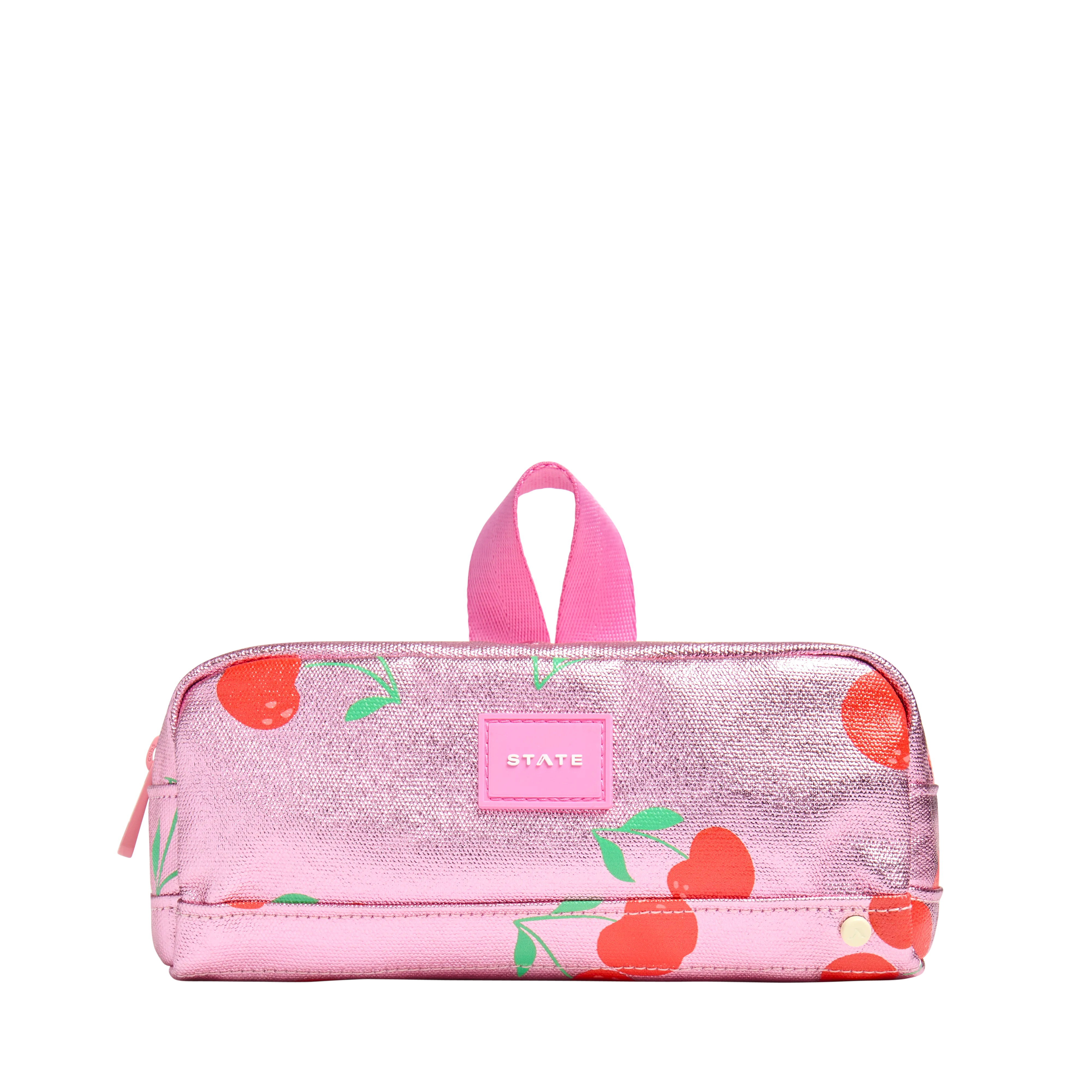 State Bags Clinton Pencil Case - Cherries