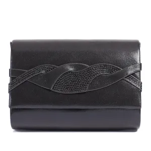 Stylish Clutch Bag With Strap - HUANGBAG40013 / 326 543