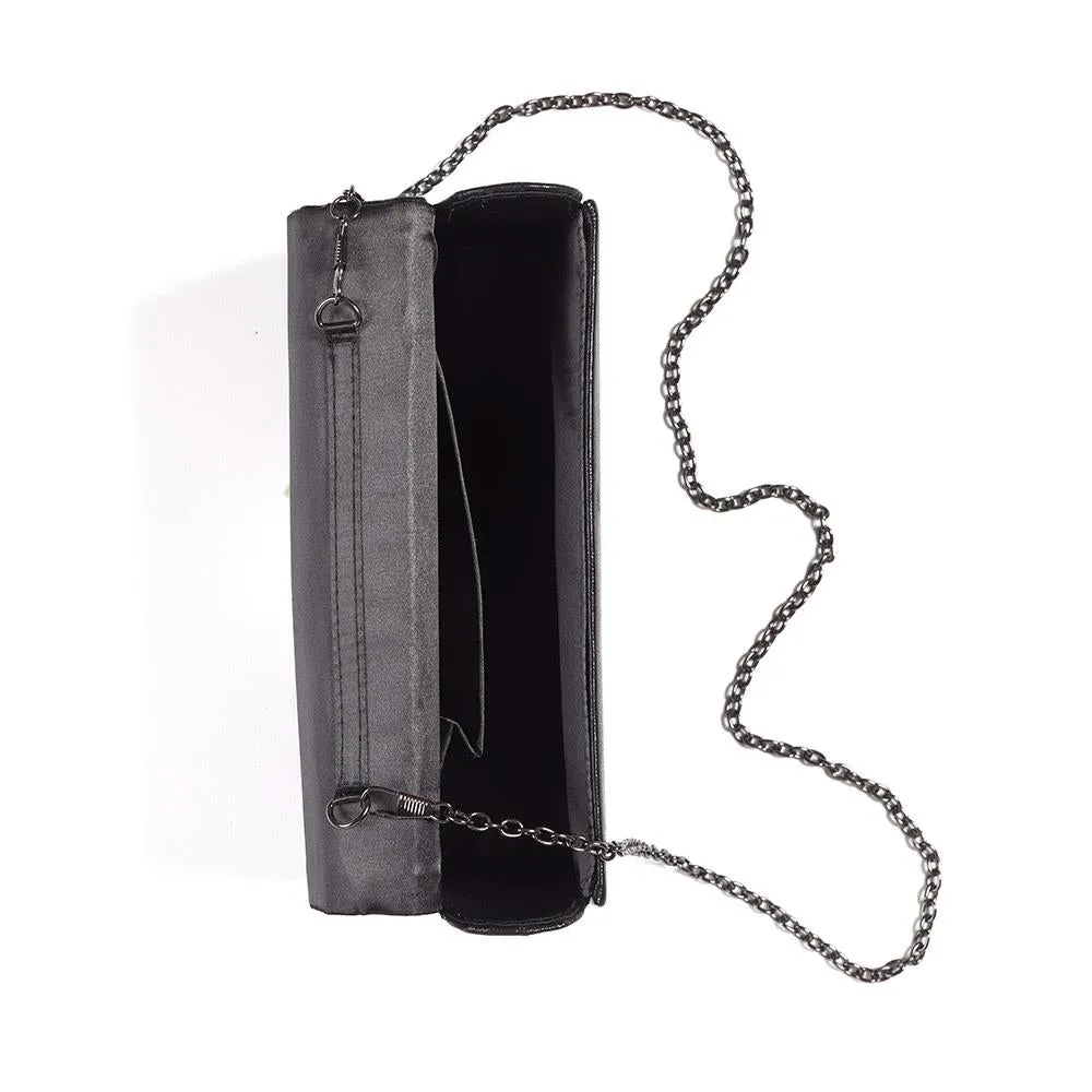 Stylish Clutch Bag With Strap - HUANGBAG40013 / 326 543