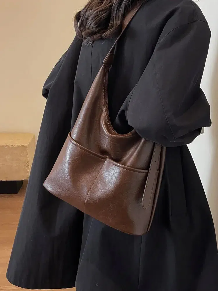 Stylish Leather Shoulder Bag