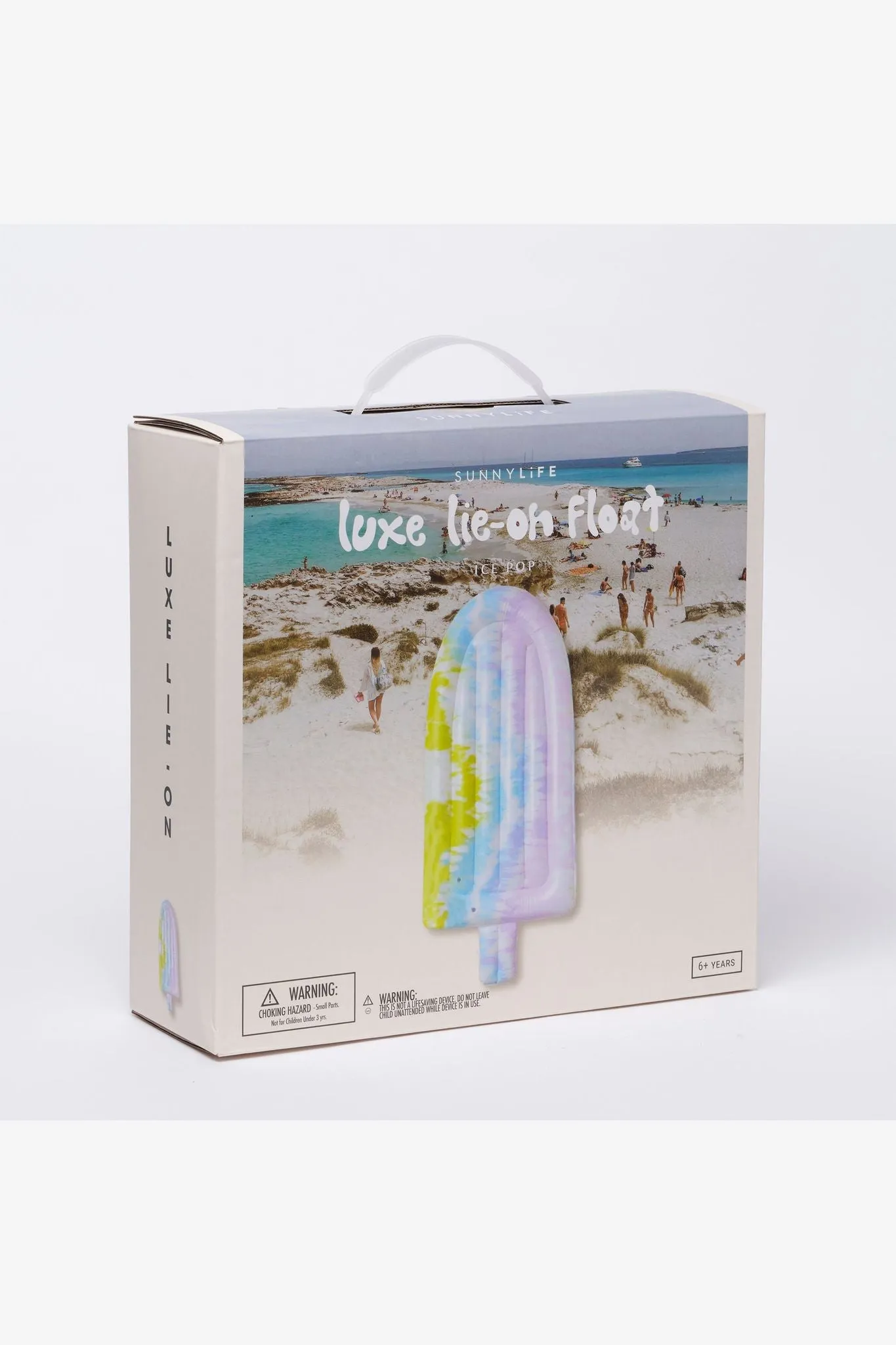 SUNNYLIFE LUXE LIE-ON FLOAT ICE POP TIE DYE