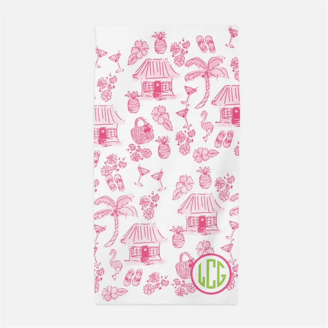 Tahiti Punch beach towel