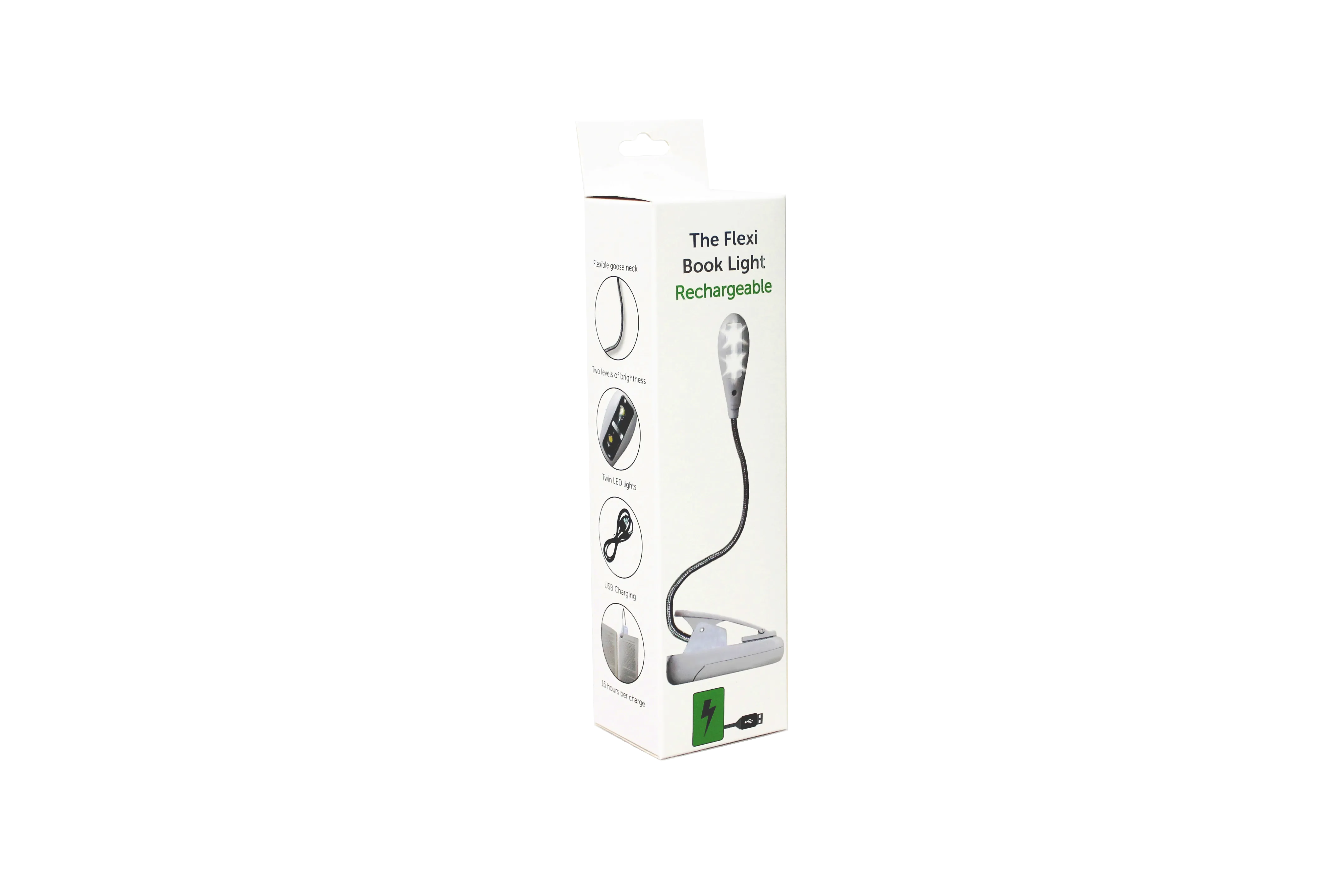 The Flexi Book Light Rechargeable - White