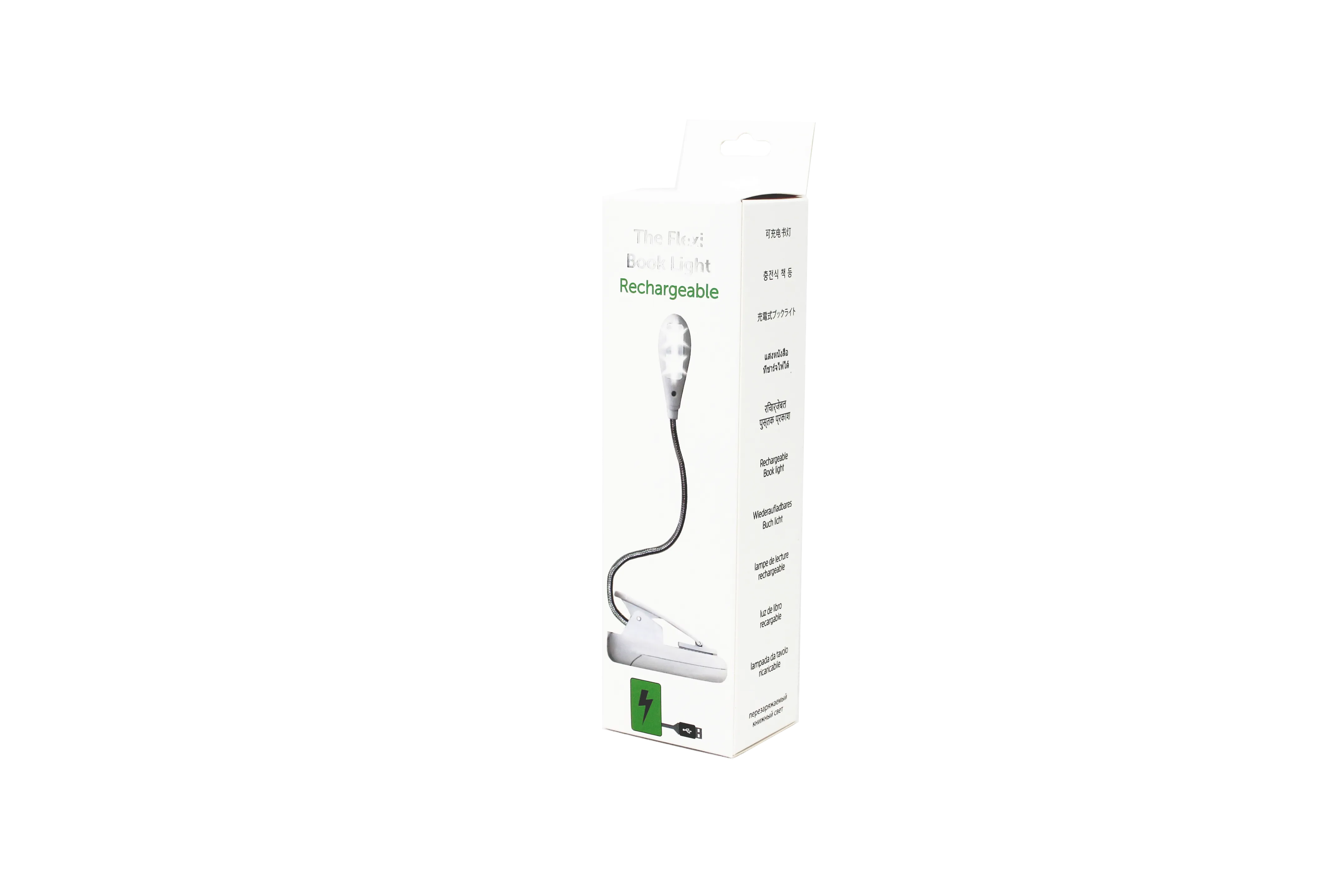 The Flexi Book Light Rechargeable - White