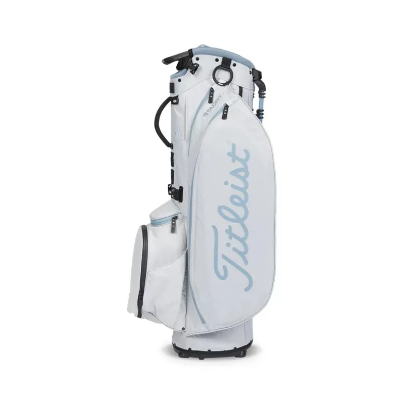 Titleist Players 5 Stand Bag - Marble / Vintage Blue