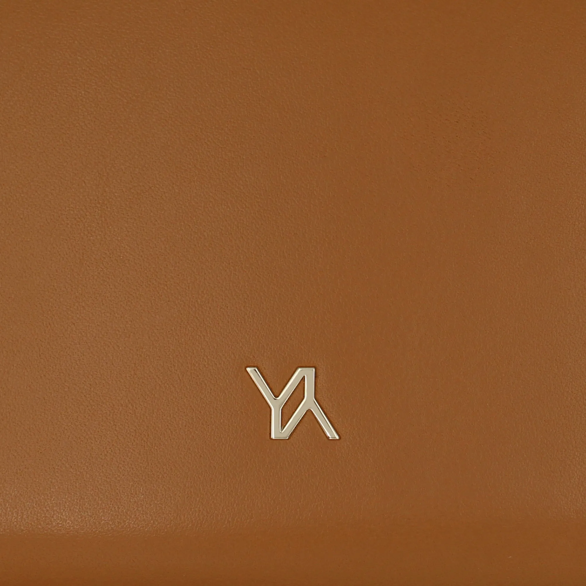 Travel document wallet camel