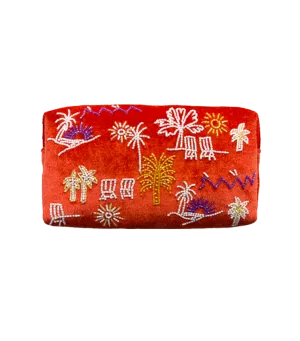 Tropez Makeup bag Orange Christina Milian