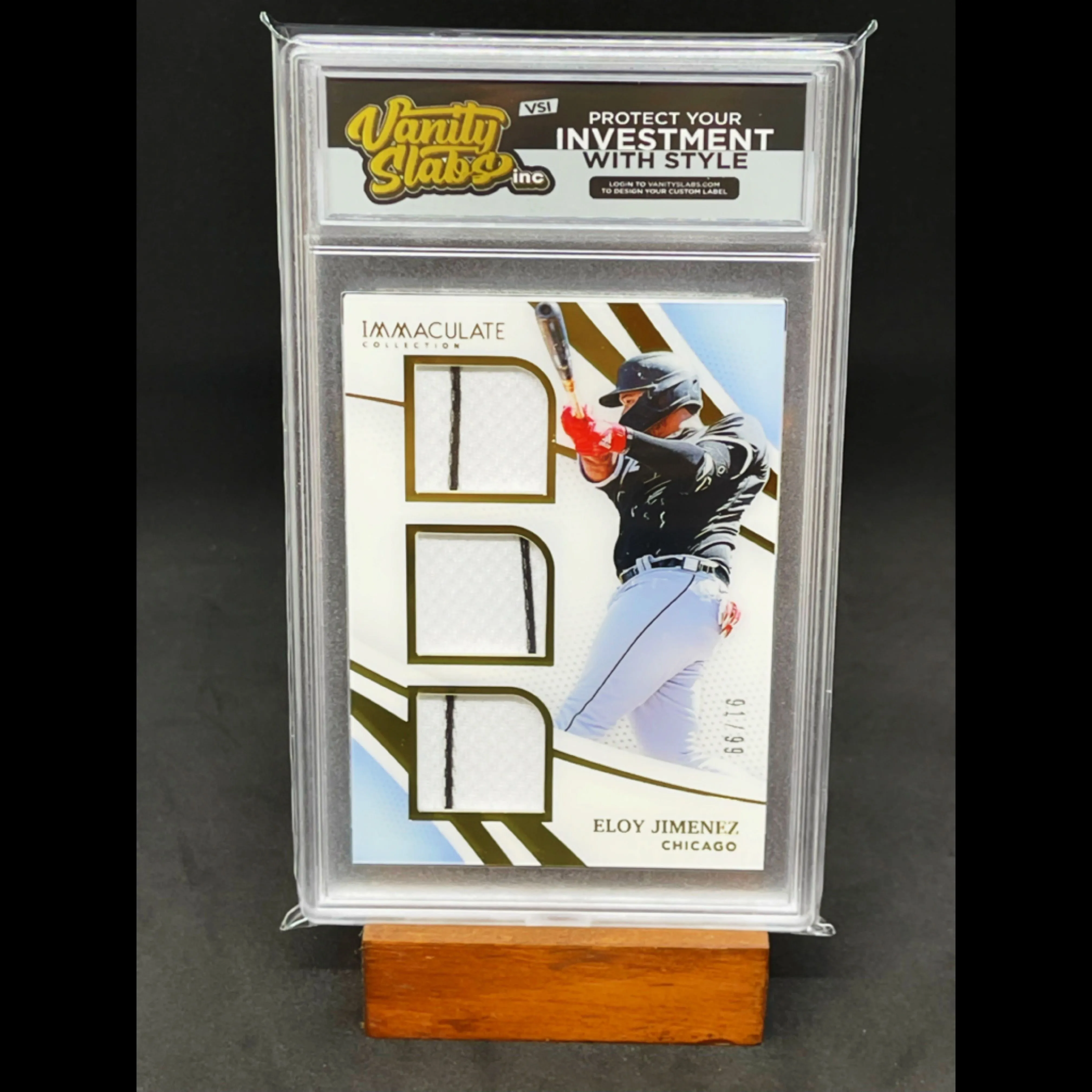 Vanity Slabs Holder for RPA Cards 130pt Thickness Empty Slab for Thick Trading Cards