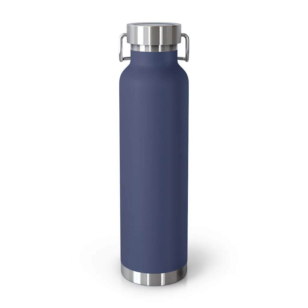 Vela Teal Logo 22oz Vacuum Insulated Bottle