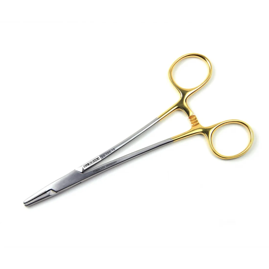 Webster Needle Holder w/ Gold Handles, 1/Pk. Tungsten Carbide