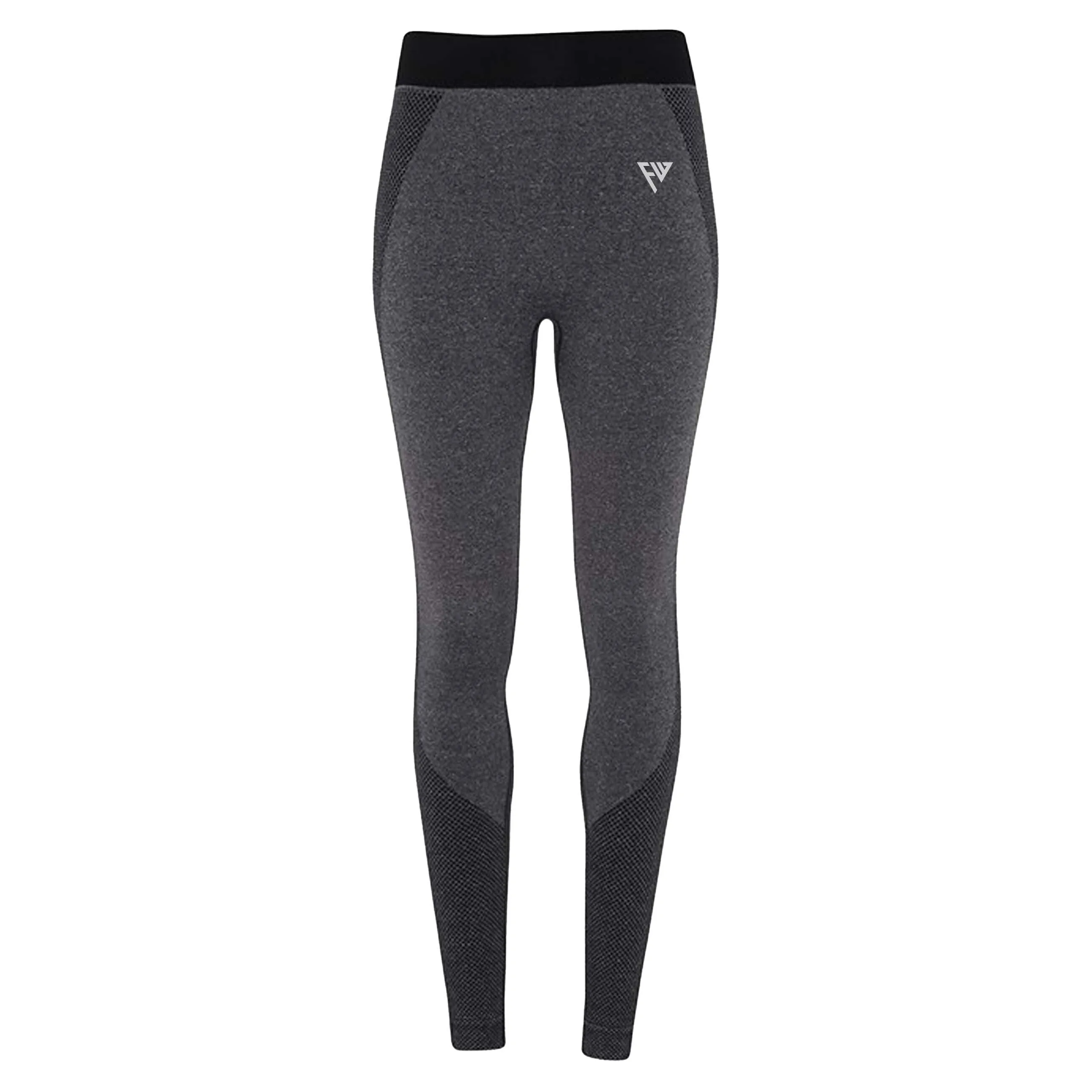 WOMENS SEAMLESS LEGGINGS BLACK