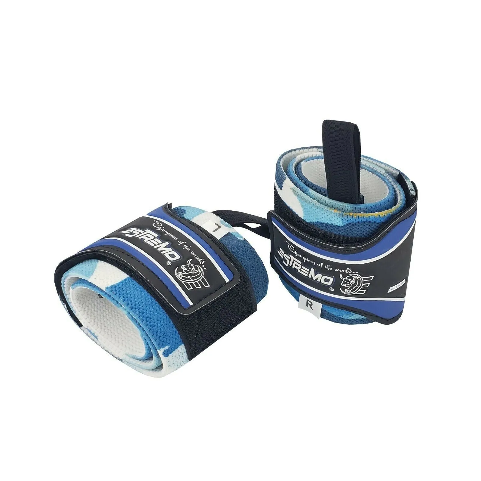 Wrist Wraps - Blue Camo